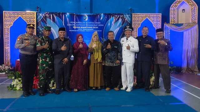 Kades Tawangsari Resmi Melantik Sekdes Baru Frida Nurdiana Sofia, Amanah, Berintegritas dan Penguatan Pemerintahan Desa