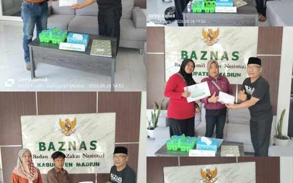 Berdayakan Ekonomi Umat, BAZNAS Kab Madiun Luncurkan Program Pendampingan Micro finance UMK 