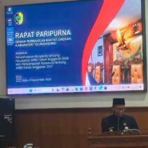 Plt Bupati Tulungagung Ahmad Baharudin: APBD Harus Tepat Sasaran.